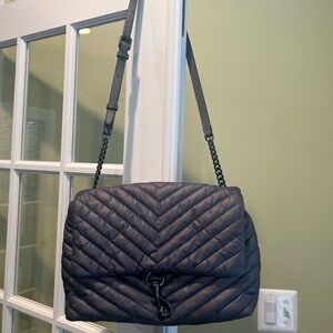 Rebecca Minkoff Edie Nylon Jumbo Flap Shoulder Bag